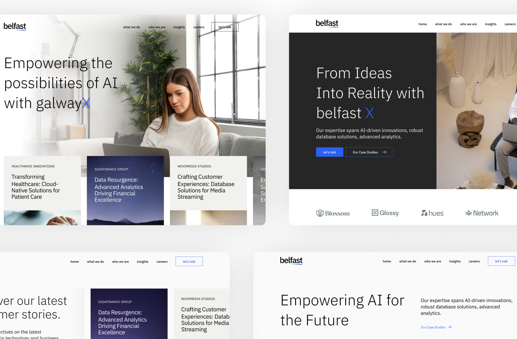 Consulting Webflow Template - Belfast - Designed by Azwedo.com and Wedoflow.com