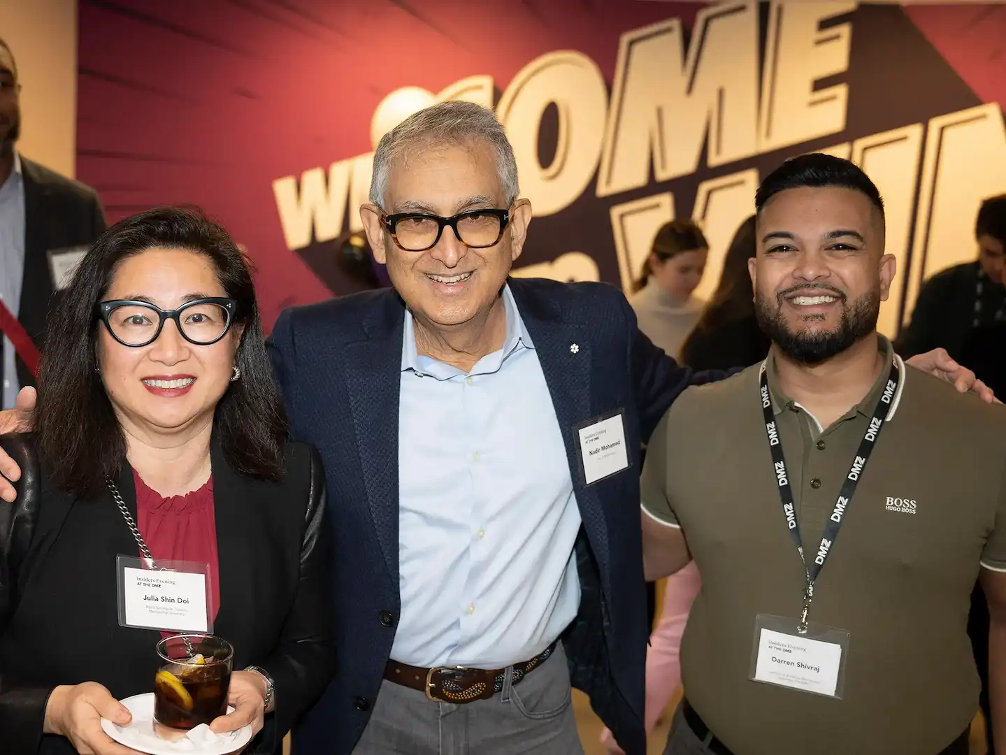 Photos of Nadir Mohamed at a DMZ Insiders event