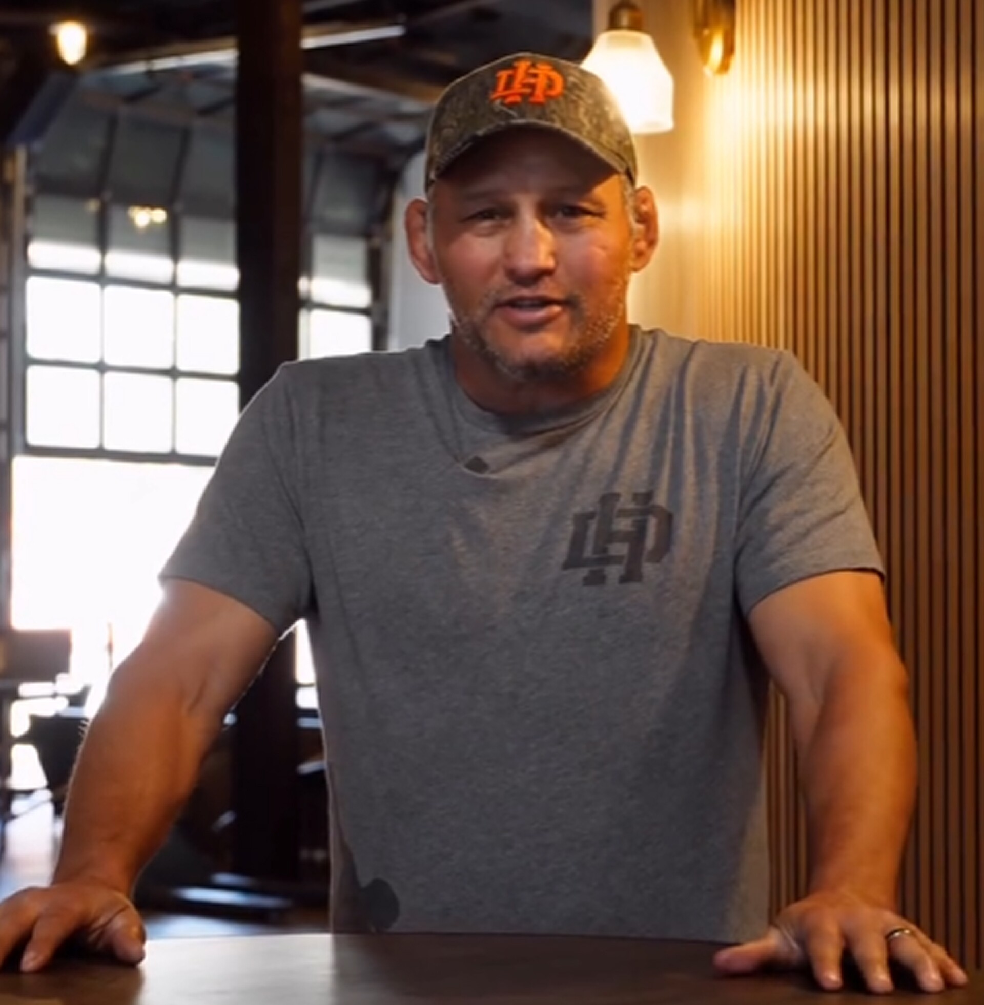 Dan Henderson, owner of the restaurant, a retired American MMA fighter