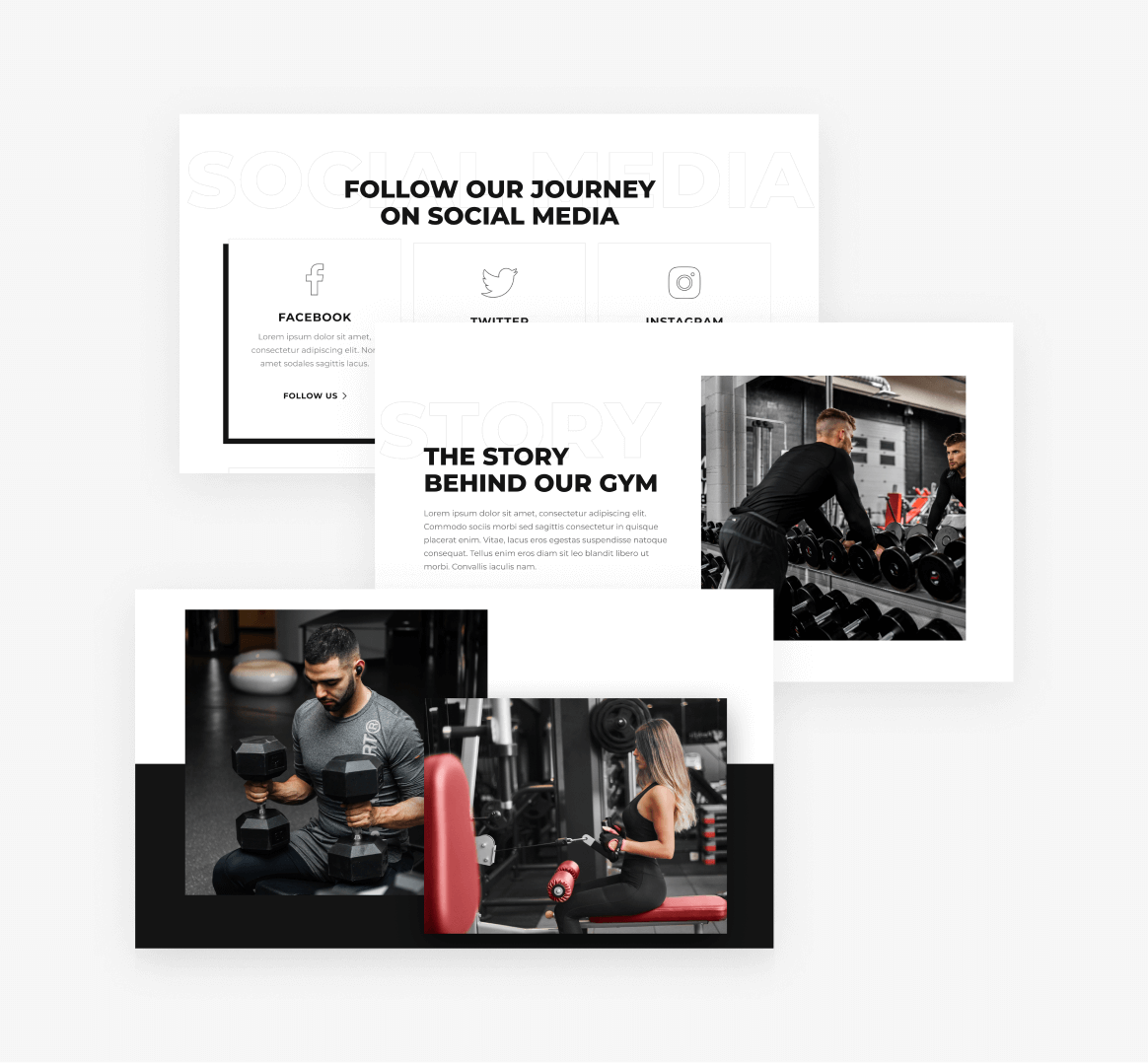 Gymfit X - 35 Sections Included - Gym Webflow Template