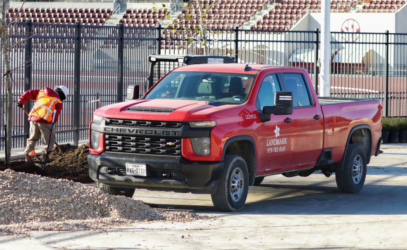 Image of Landmark pick-up truck