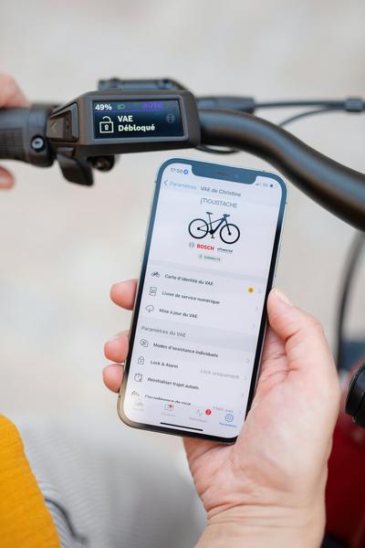 Application Bosch Lock Vélo Fonction
