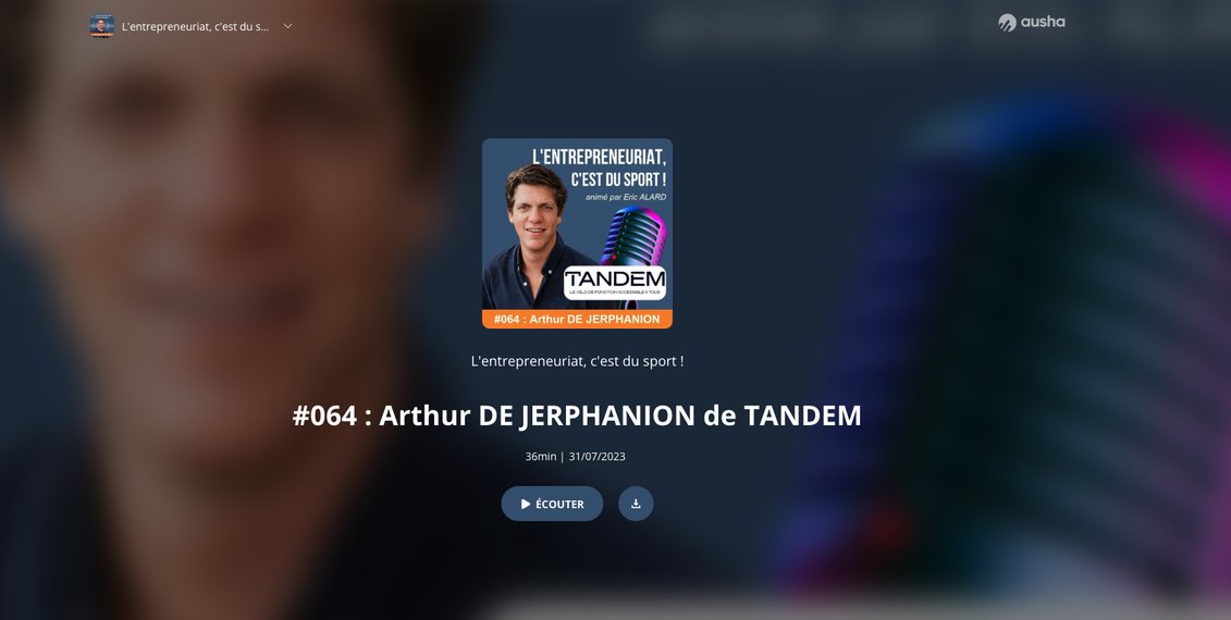 L'entrepreneuriat c'est du sport