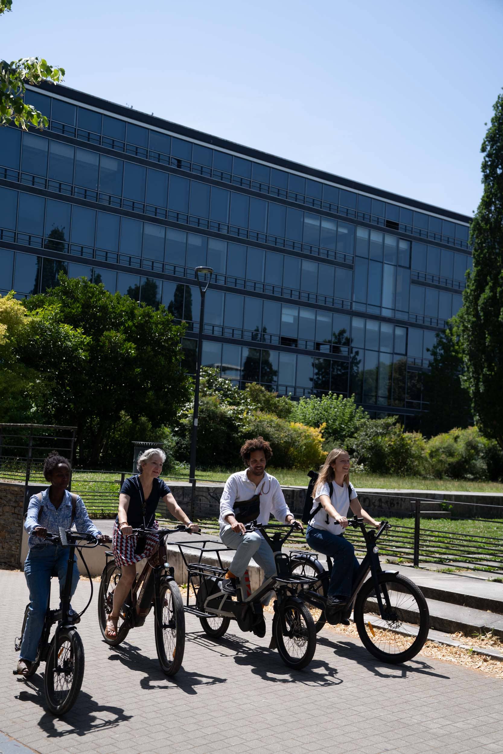 Tandem service de vélo entreprise