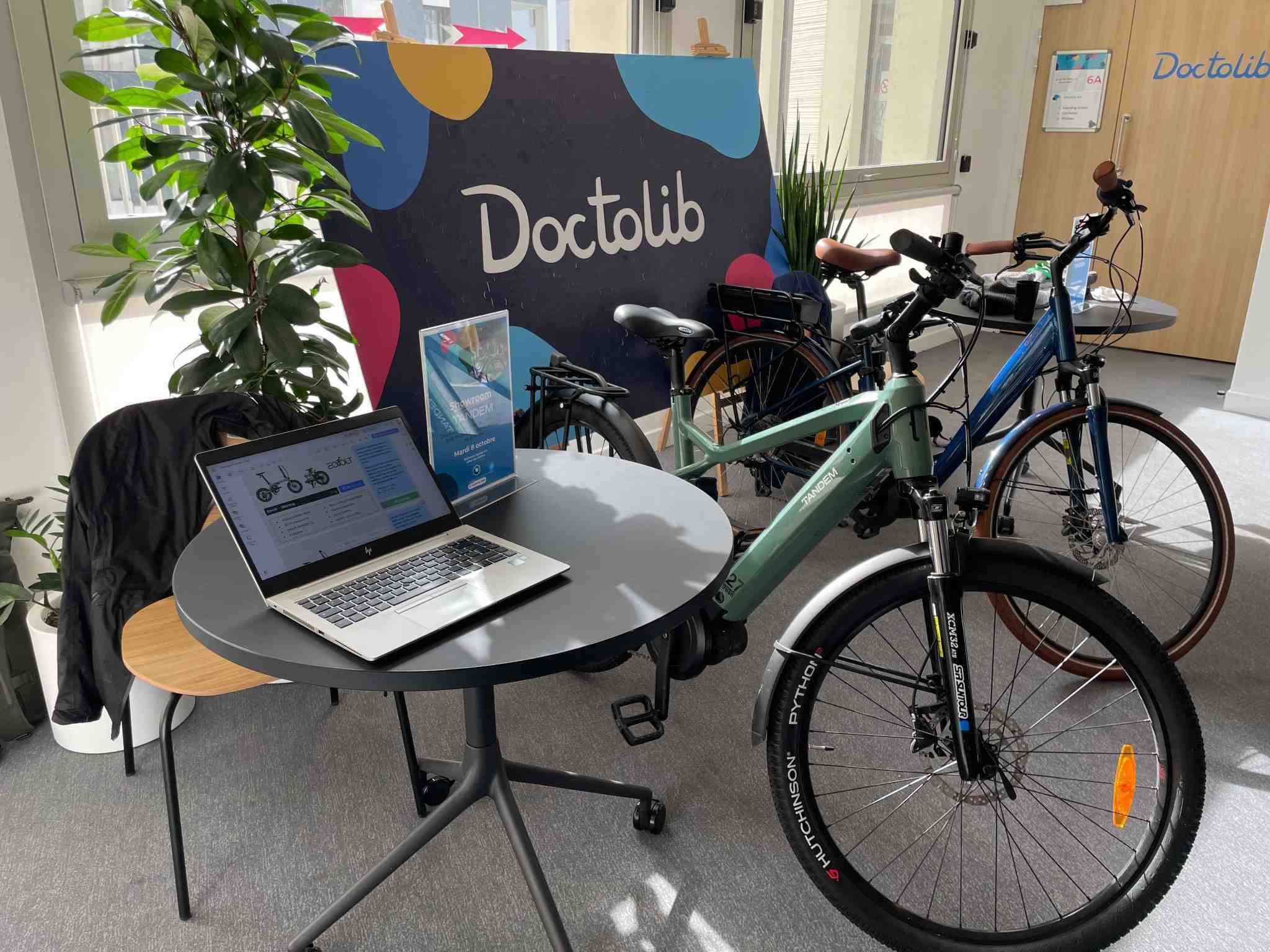Vélos entreprise chez Doctolib