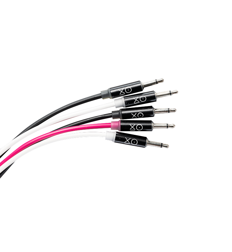 OXI Glows (LED Eurorack Patch Cables, 5 Pack)