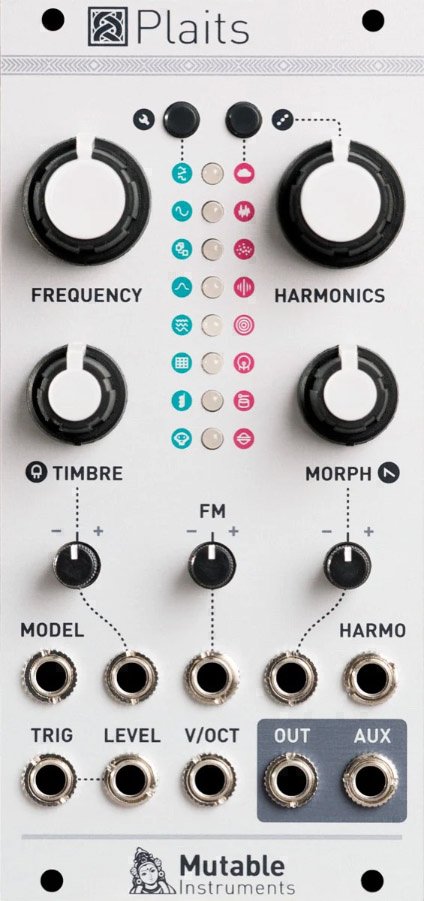 Mutable Instruments Plaits panel