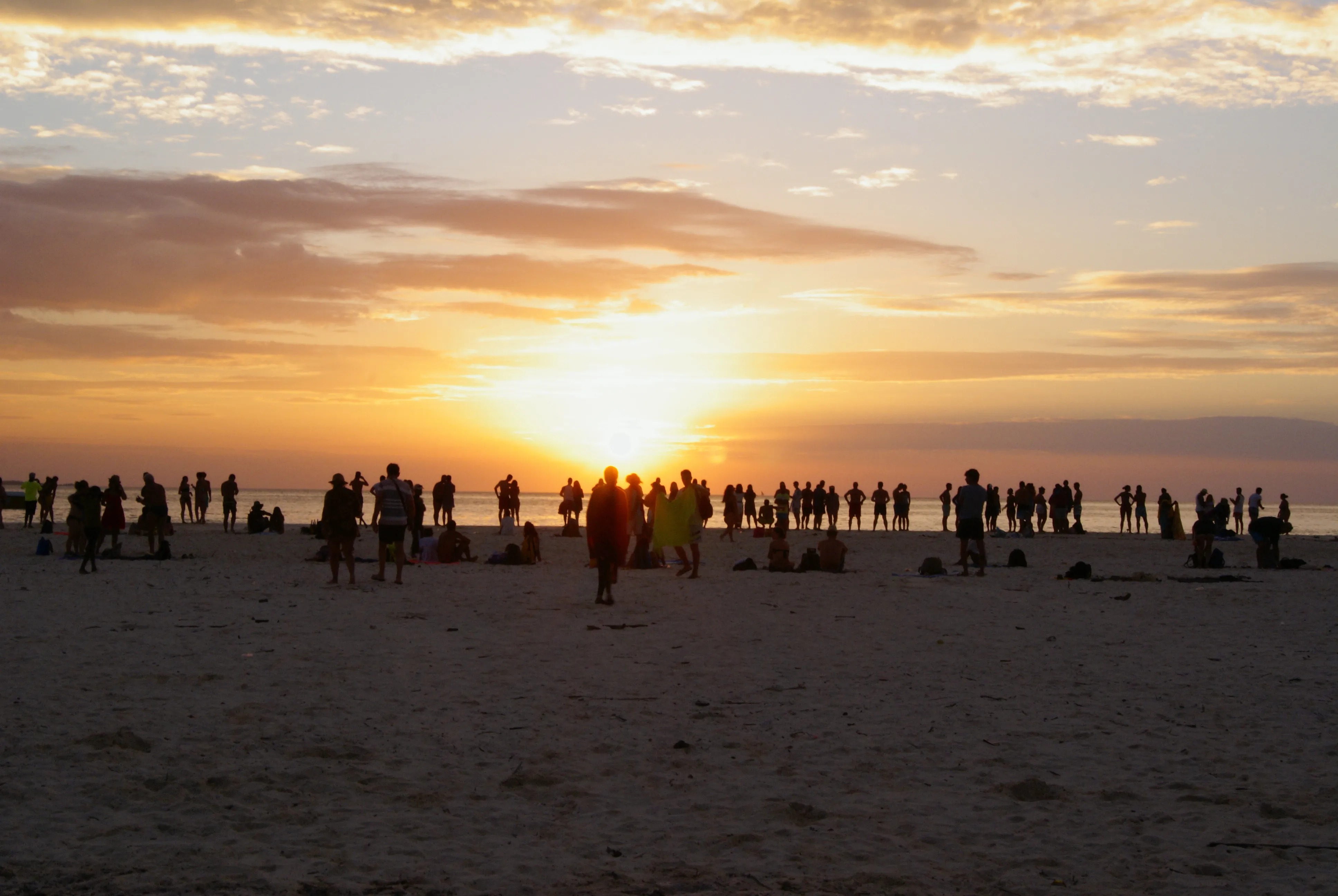 Beach sunset
