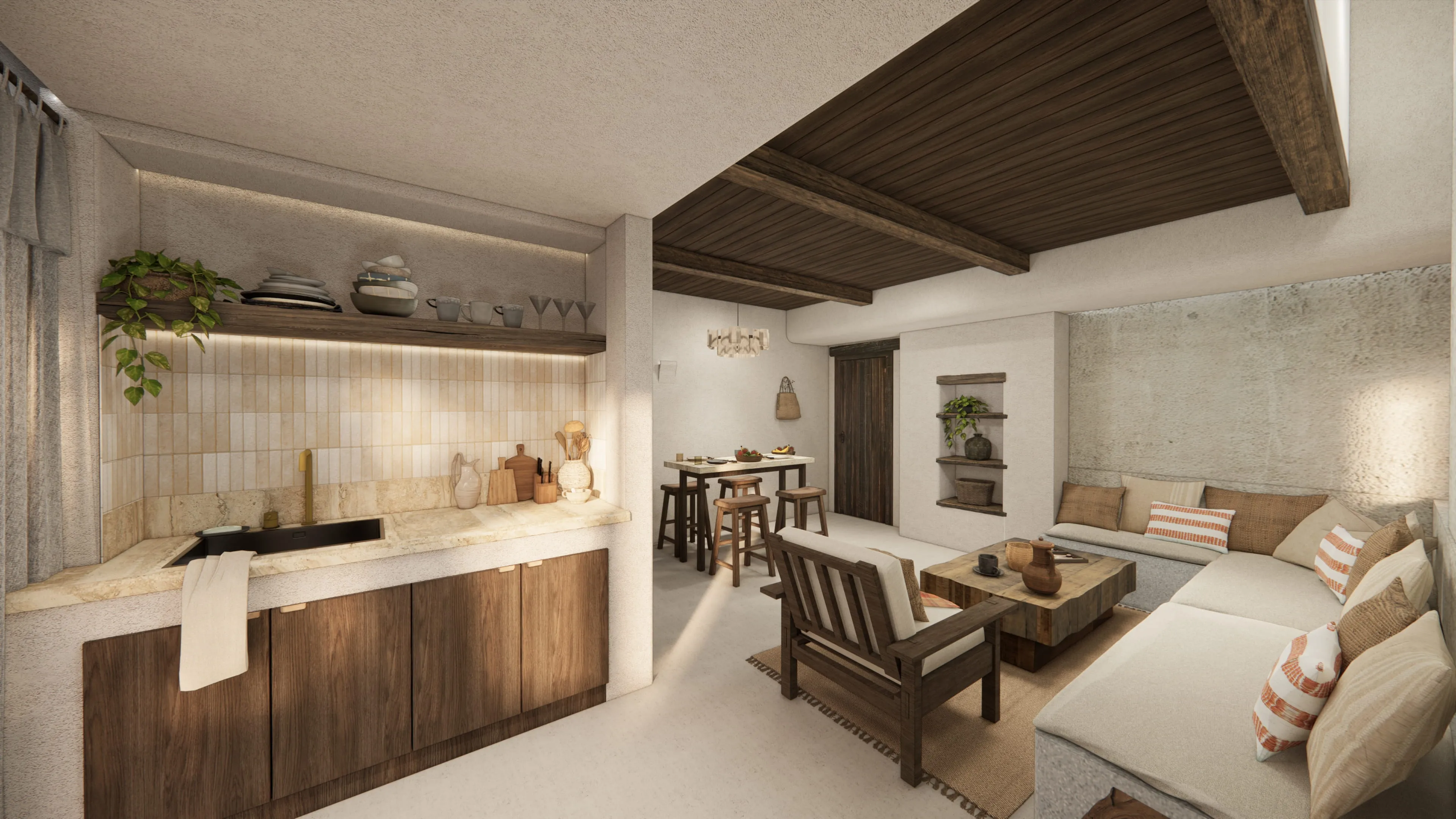 villa living room