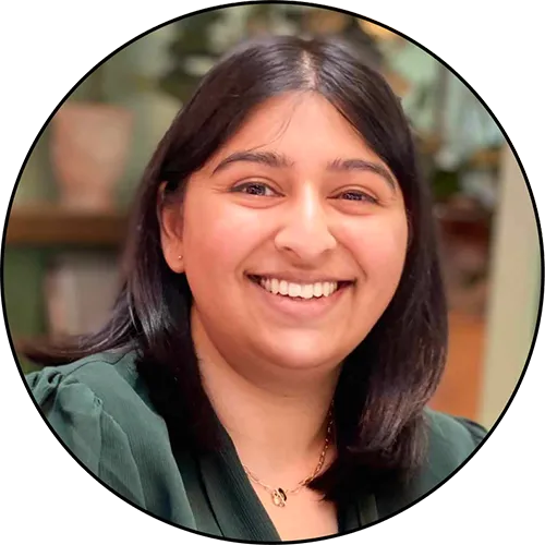 A headshot of Sejal