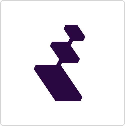 violet Reap symbol on white