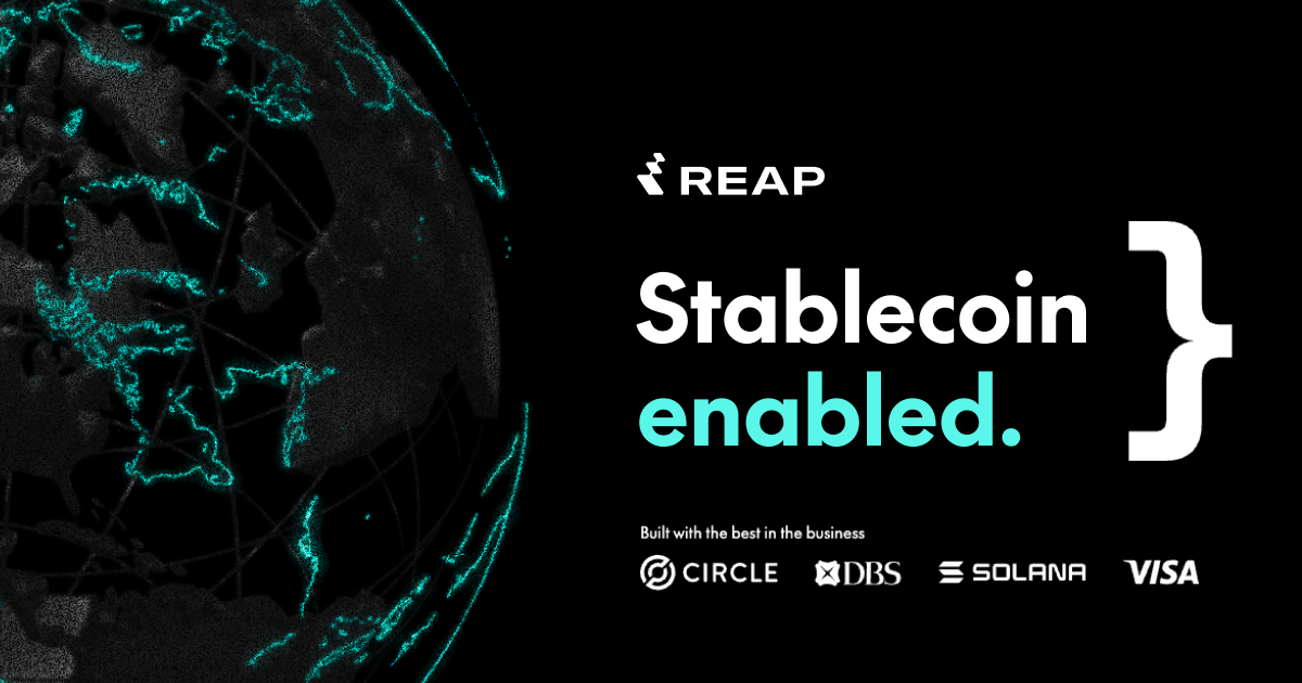 Reap | Global financial infrastructure powered by stablecoins