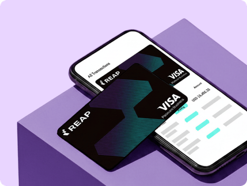 Reap Business Account app and cards