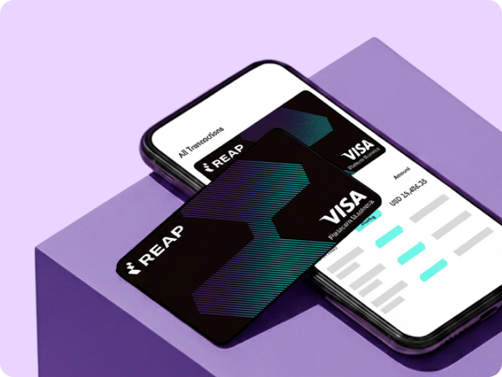 Reap Business Account app and cards