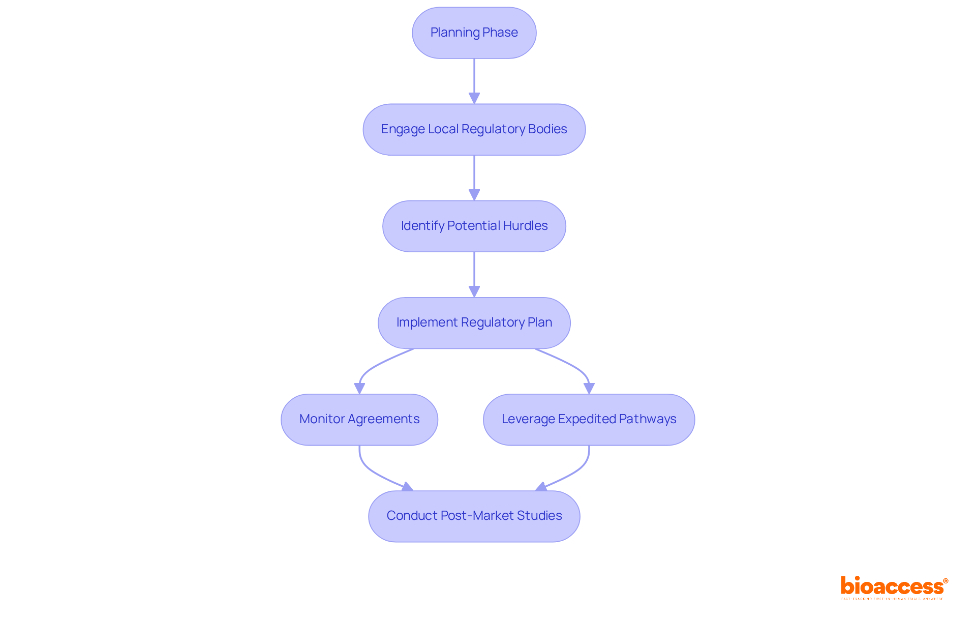 Each box represents a step in the regulatory process. Follow the arrows to see how each step leads to the next, ensuring a clear path from planning to execution and monitoring. Each box represents a step in the regulatory process. Follow the arrows to see how each step leads to the next, ensuring a clear path from planning to execution and monitoring.