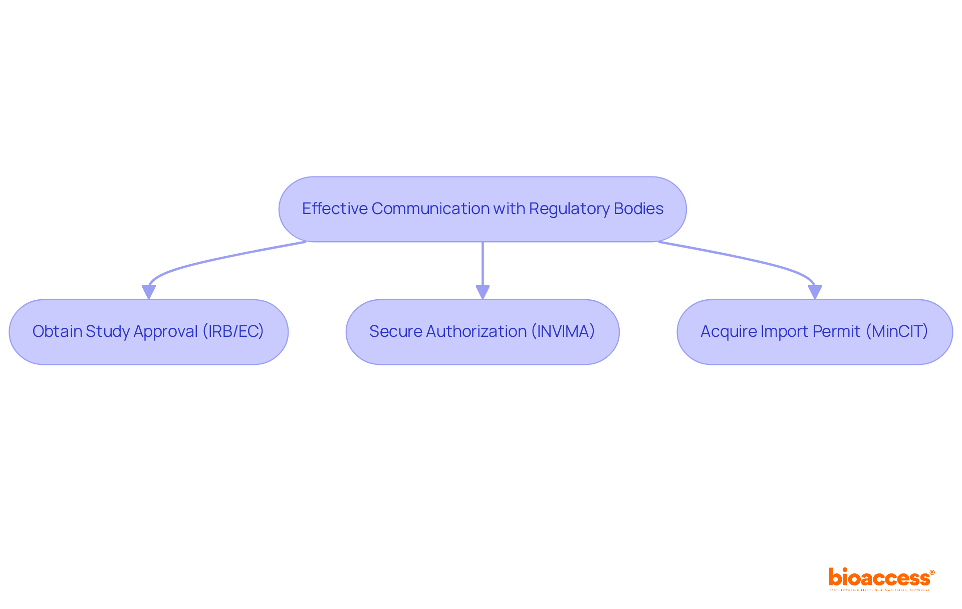 This flowchart outlines the steps for effective communication with regulatory bodies. Each box represents a stage in the process, showing what companies need to do to successfully engage with oversight organizations. This flowchart outlines the steps for effective communication with regulatory bodies. Each box represents a stage in the process, showing what companies need to do to successfully engage with oversight organizations.
