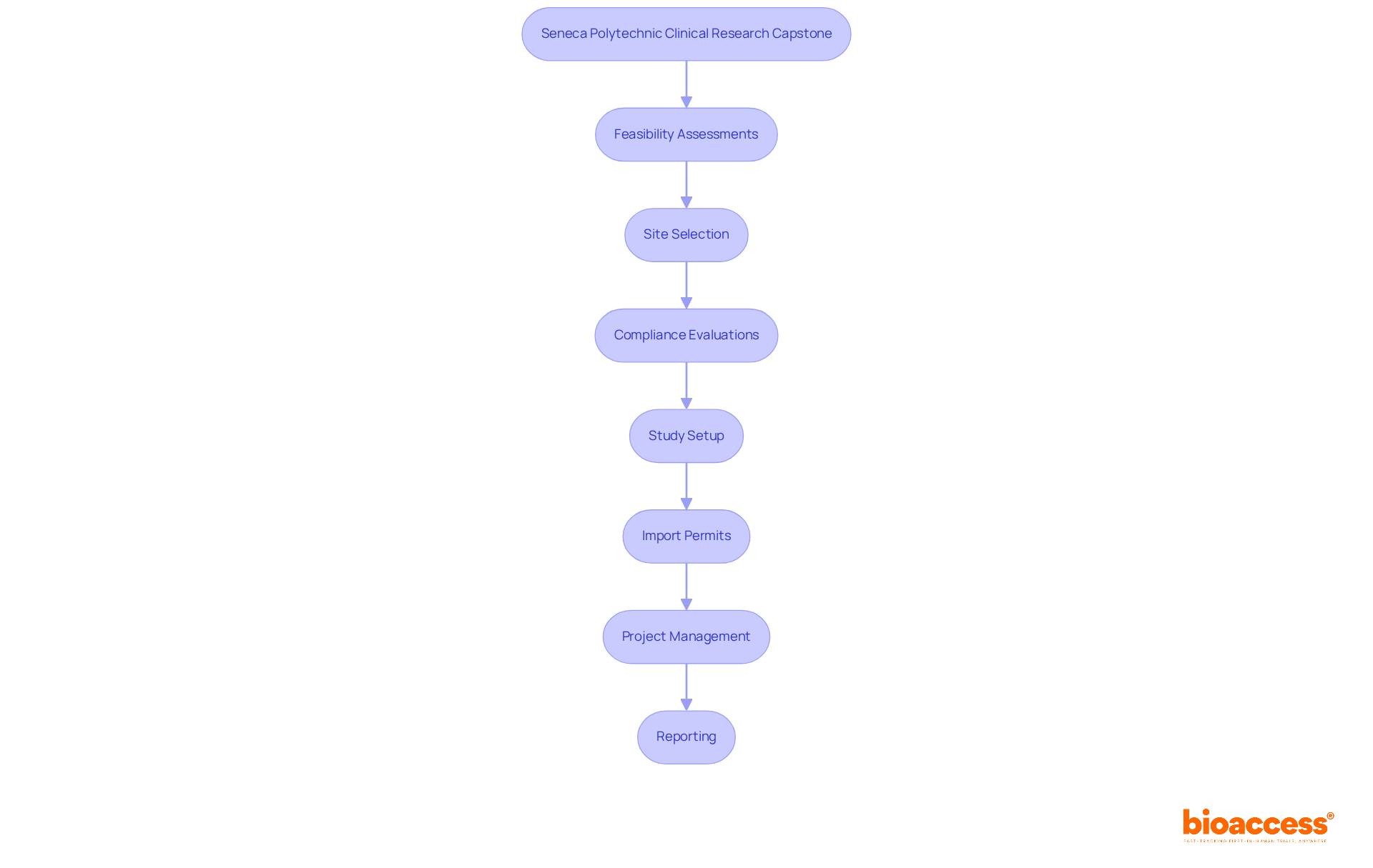 Each box represents a critical step in the research process. Follow the arrows to see how the stages connect and flow from one to the next.