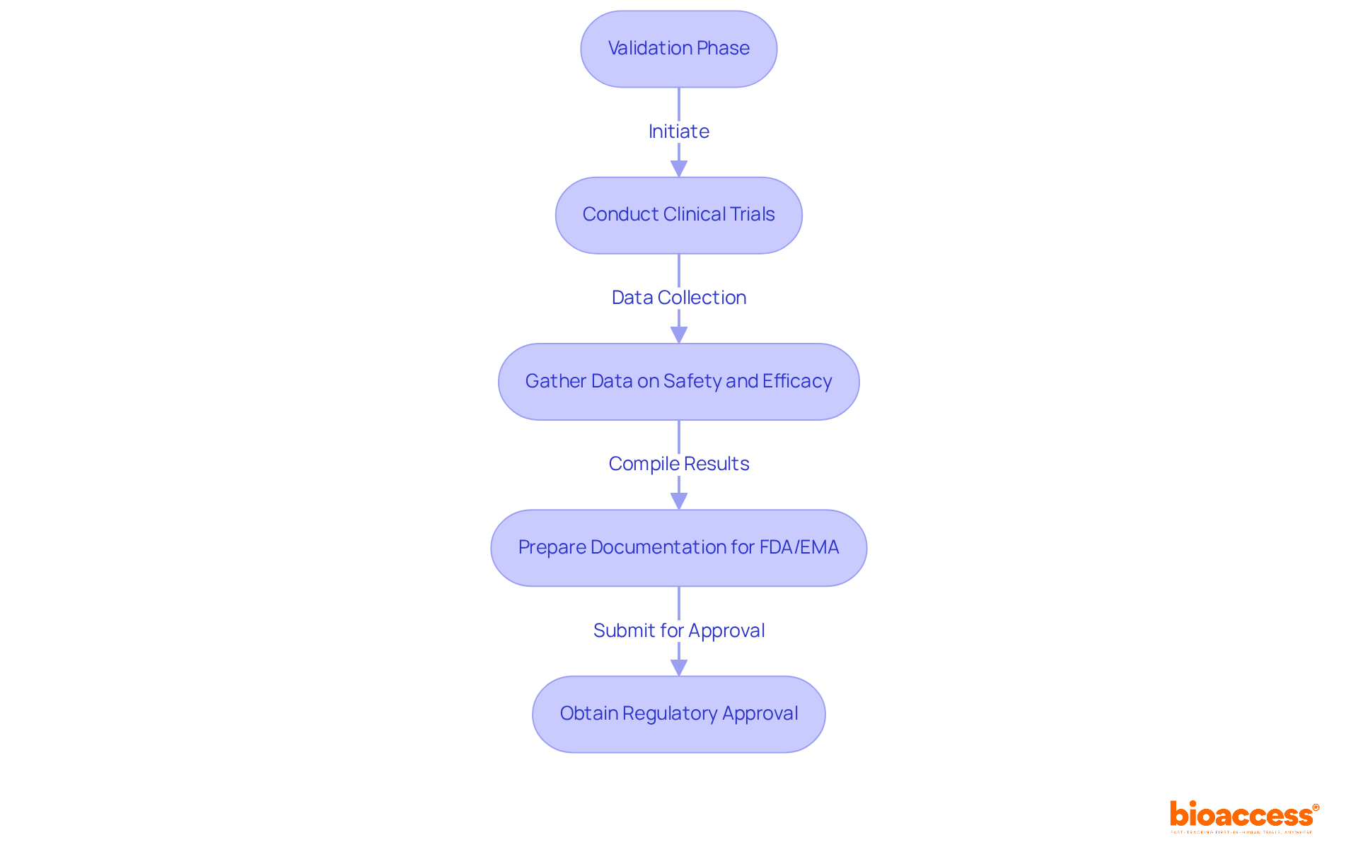 Each box represents a key step in the validation process. Follow the arrows to see how each step connects and leads to the next, ensuring compliance and effectiveness. Each box represents a key step in the validation process. Follow the arrows to see how each step connects and leads to the next, ensuring compliance and effectiveness.