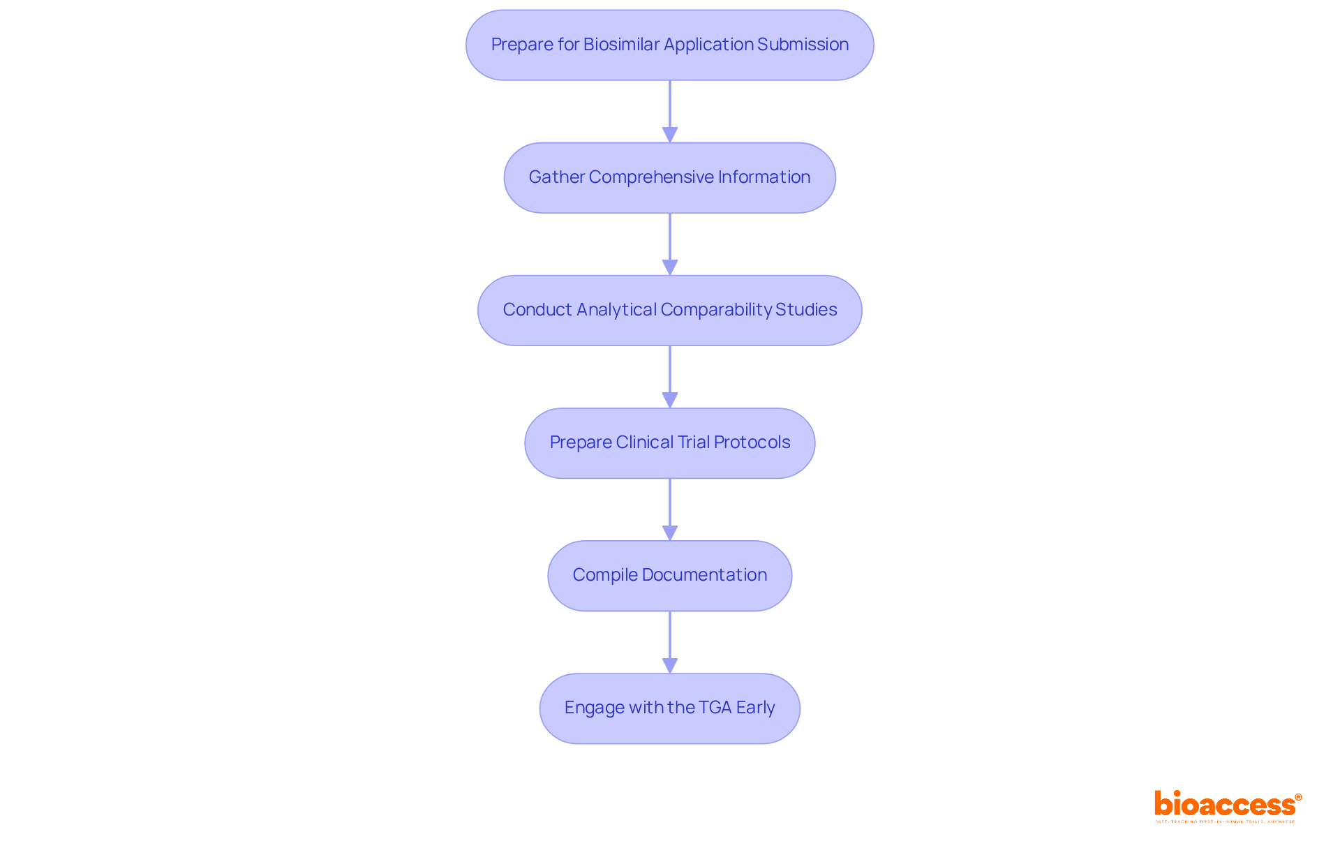 Each box represents a crucial step in the application process. Follow the arrows to see how each step leads to the next, ensuring a comprehensive and organized submission.