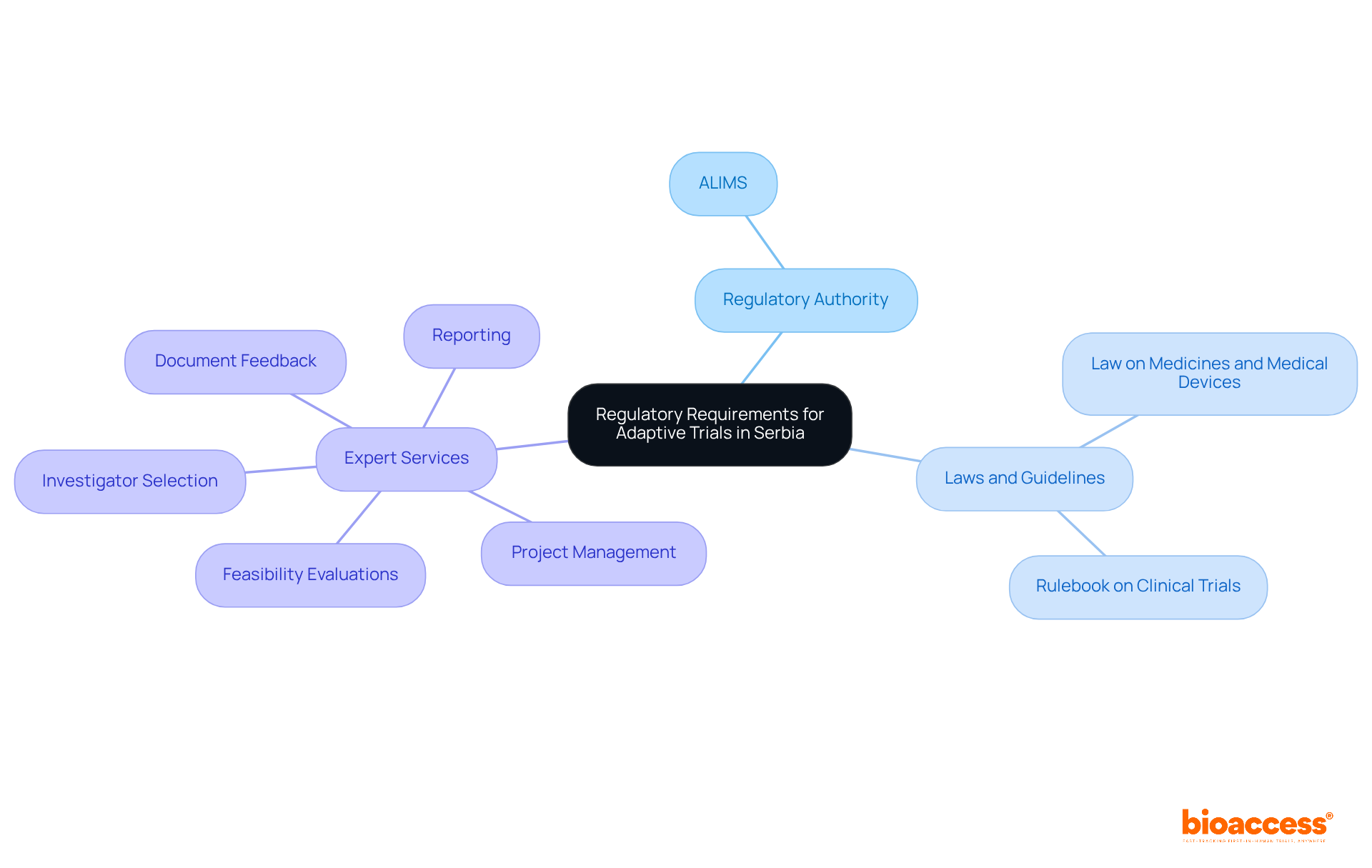The center represents the main topic, while branches show the key areas of focus. Each branch leads to specific details, helping you understand how everything connects in the regulatory landscape.