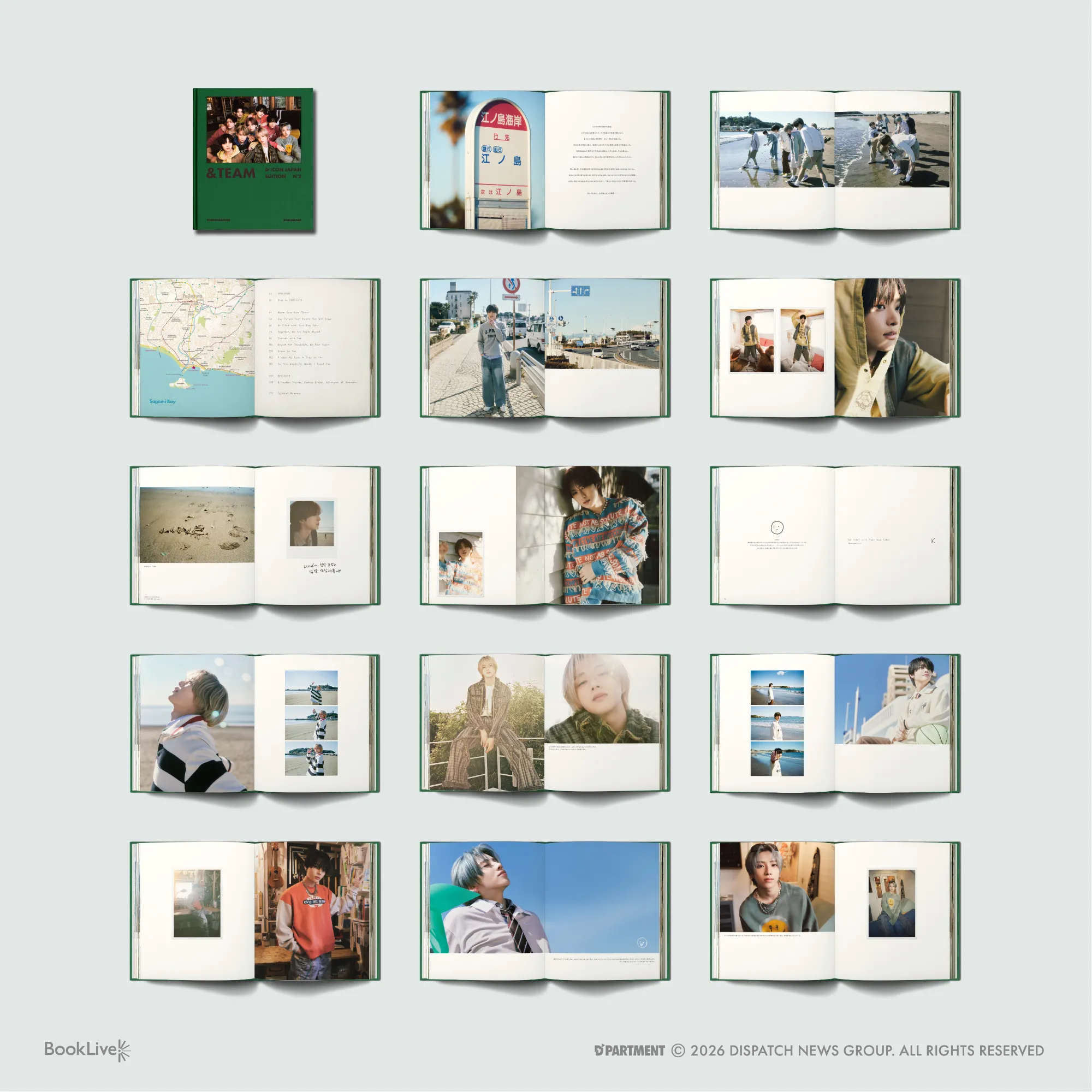 DICON JAPAN EDITION】『N°01 ENHYPEN』&『N°02 &TEAM』販売開始の