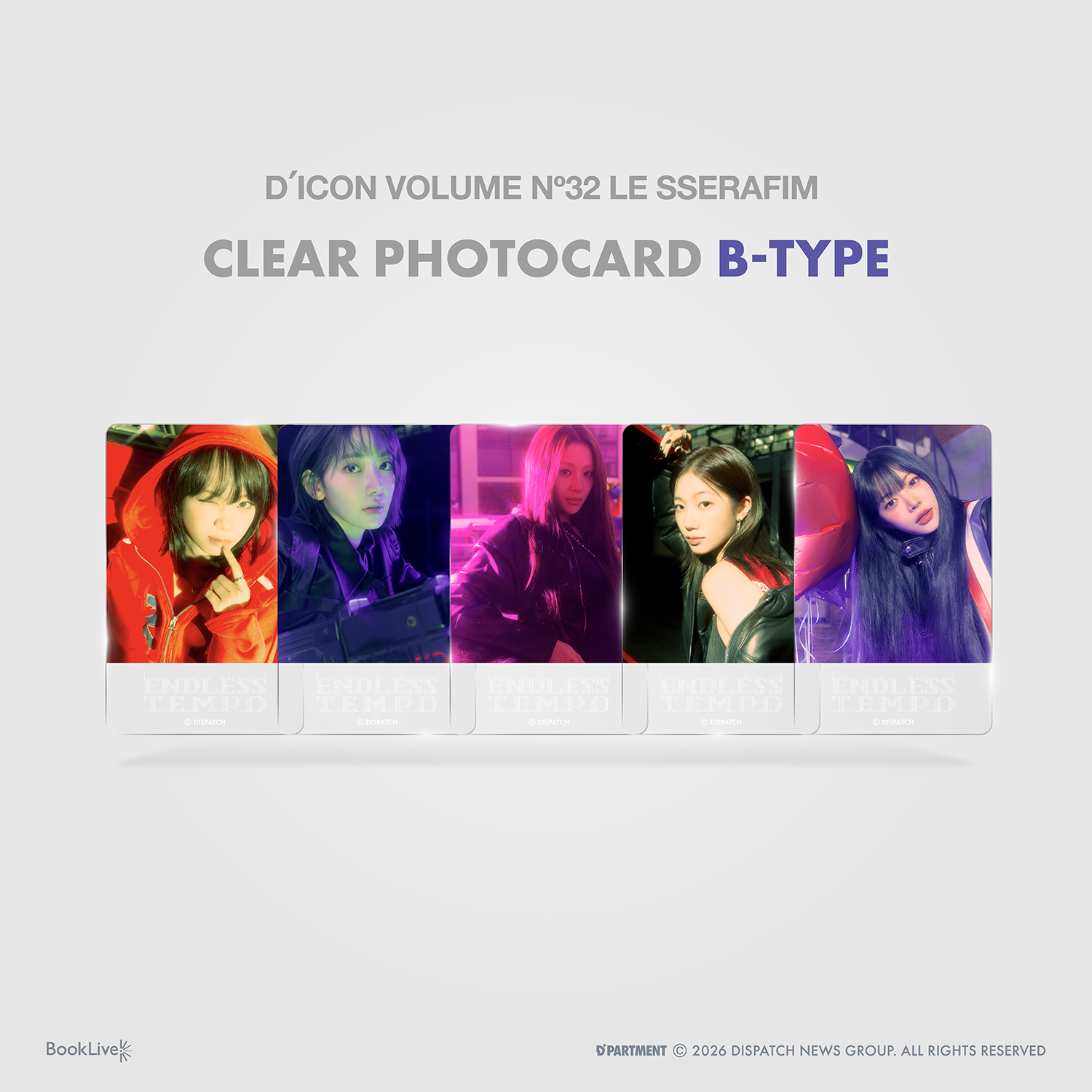 DICON VOLUME N°32 LE SSERAFIM』受注予約開始 | D'PARTMENT｜D