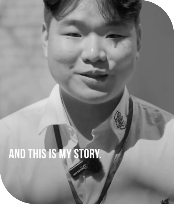 Thumbnail of an Asian man speaking about countering anti-immigrant misinformation with the truth.