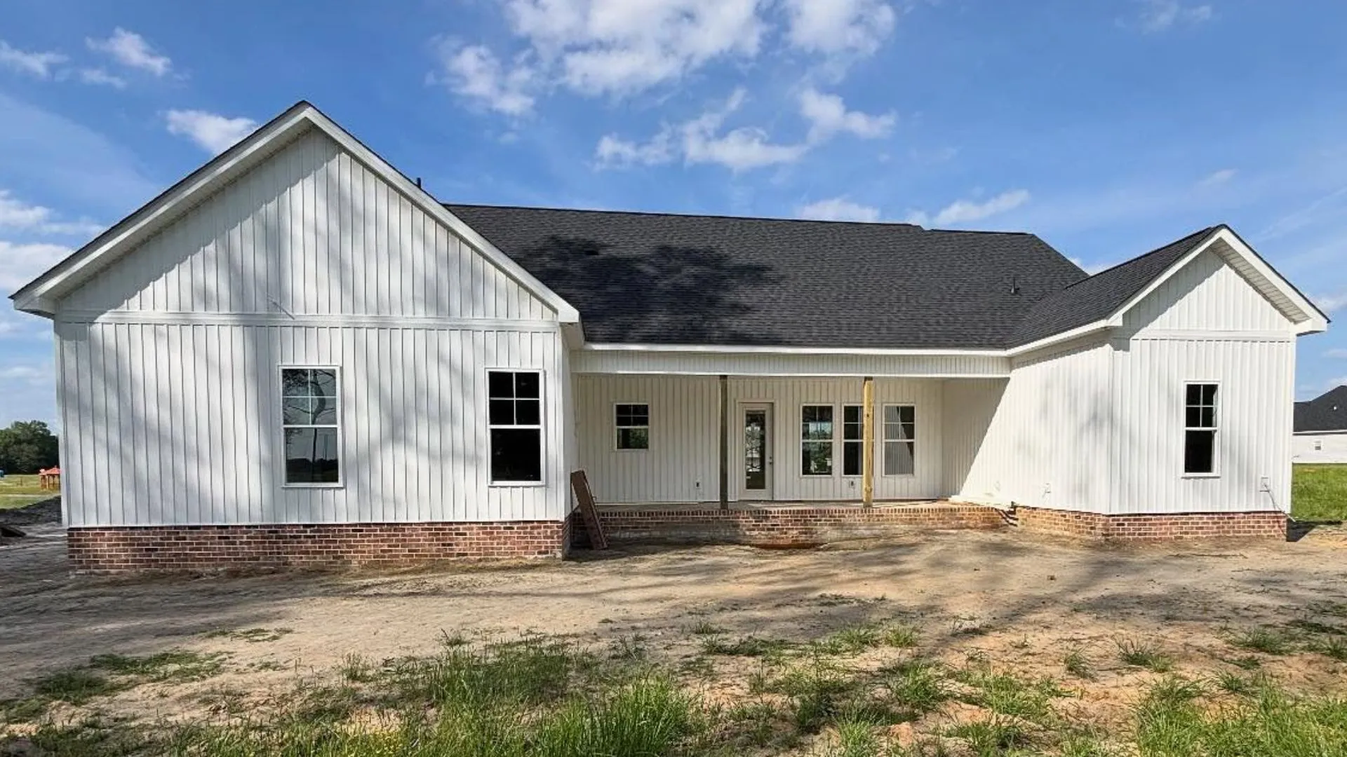 A beautiful new home constructed in Ayden, North Carolina by Lee Brothers Construction