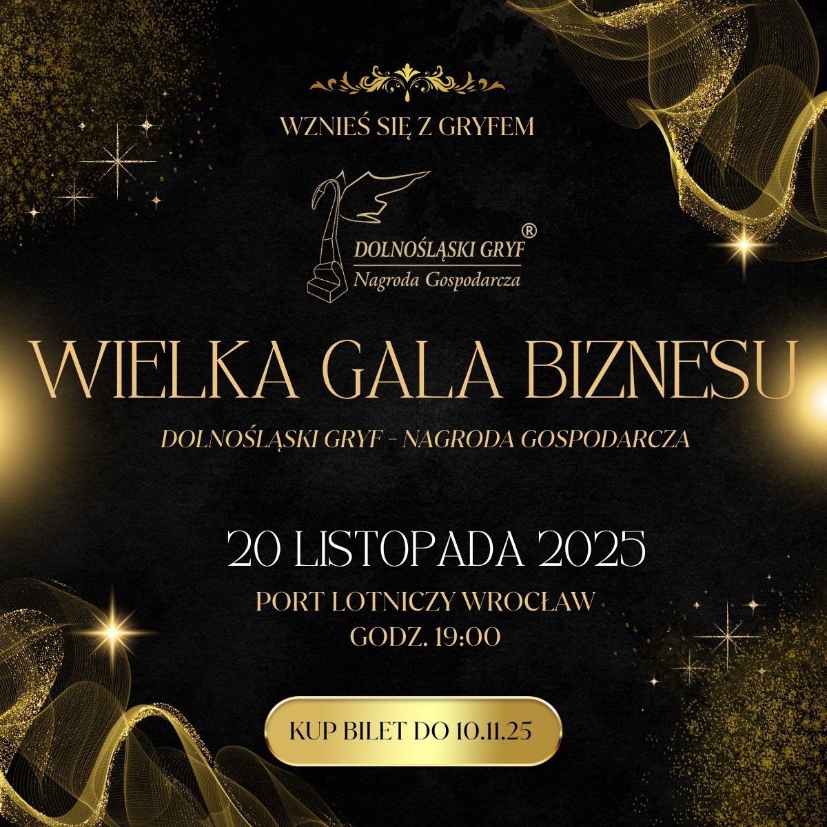 Wielka Gala Biznesu - Wznieś się z Gryfem już 20.11.2025 r.