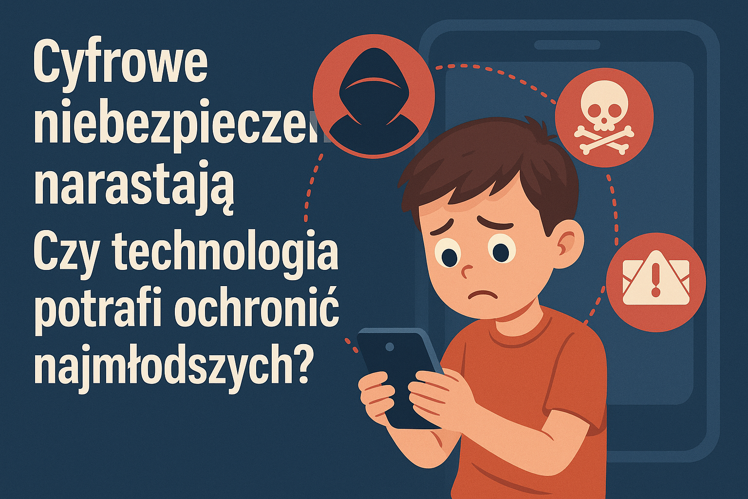 Cyfrowe niebezpieczeństwa narastają. Czy technologia potrafi ochronić najmłodszych? 