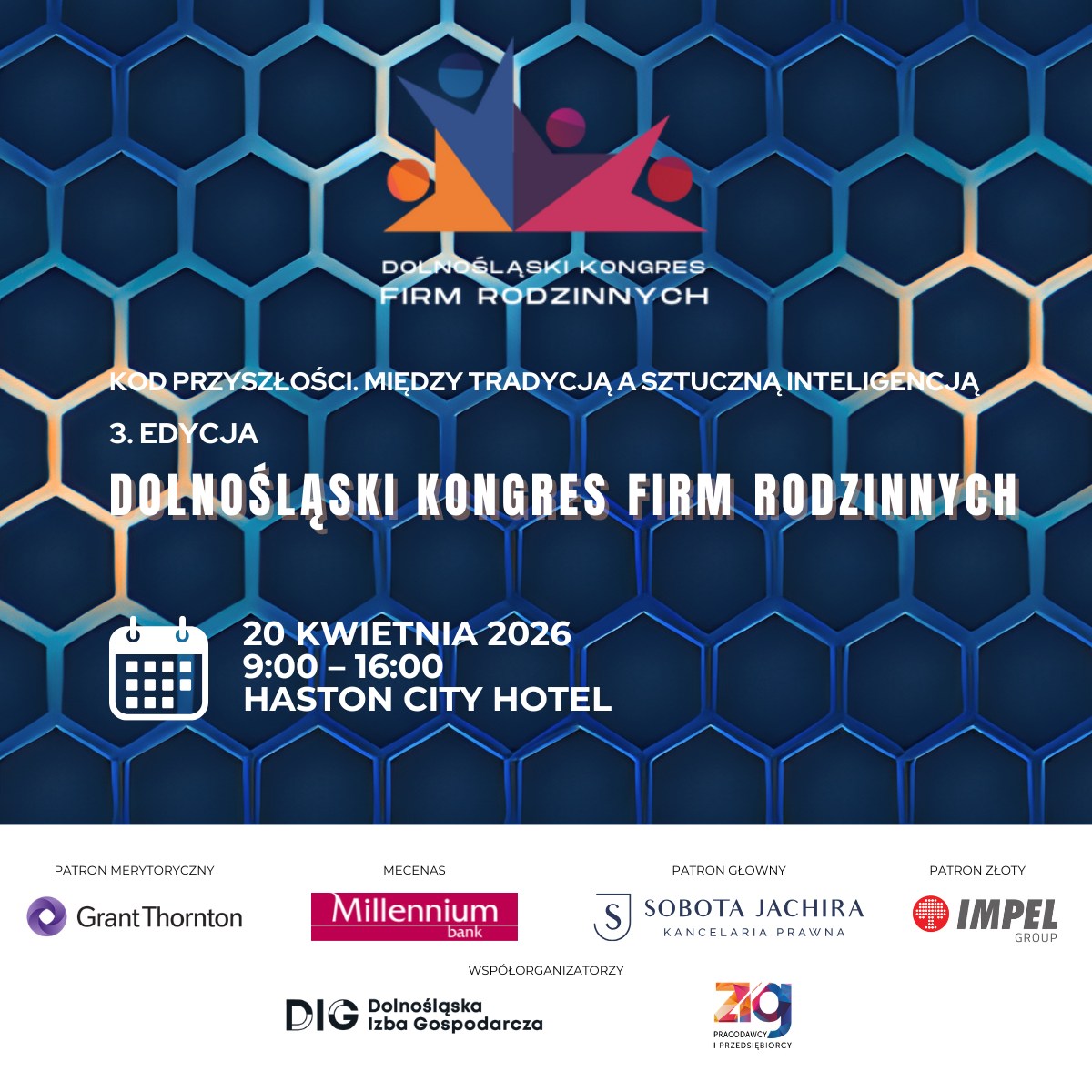 Dolnośląski Kongres Firm Rodzinnych już 20.04.2026 r. ZAPISZ SIĘ!