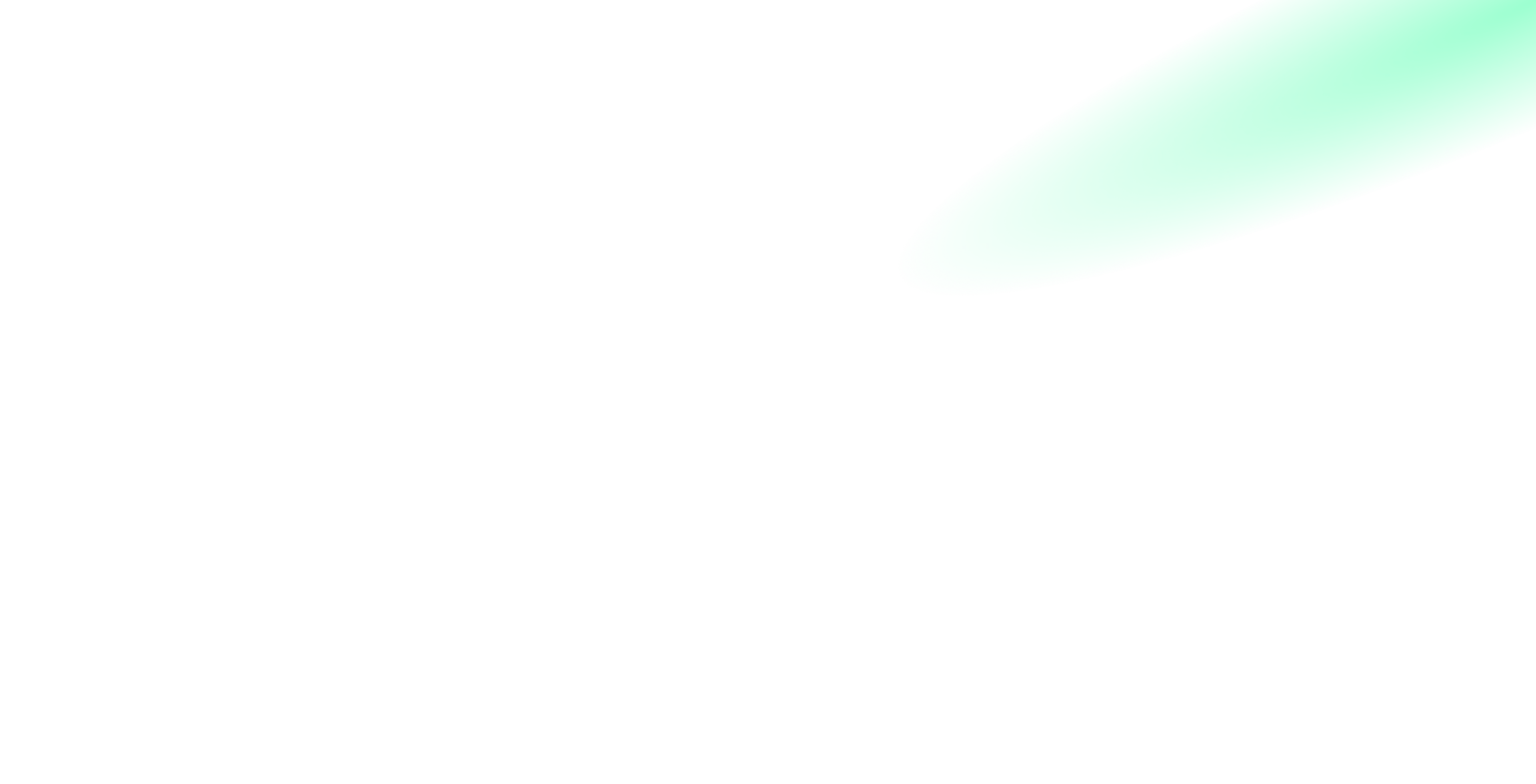 Dark space scene with green nebula and distant stars