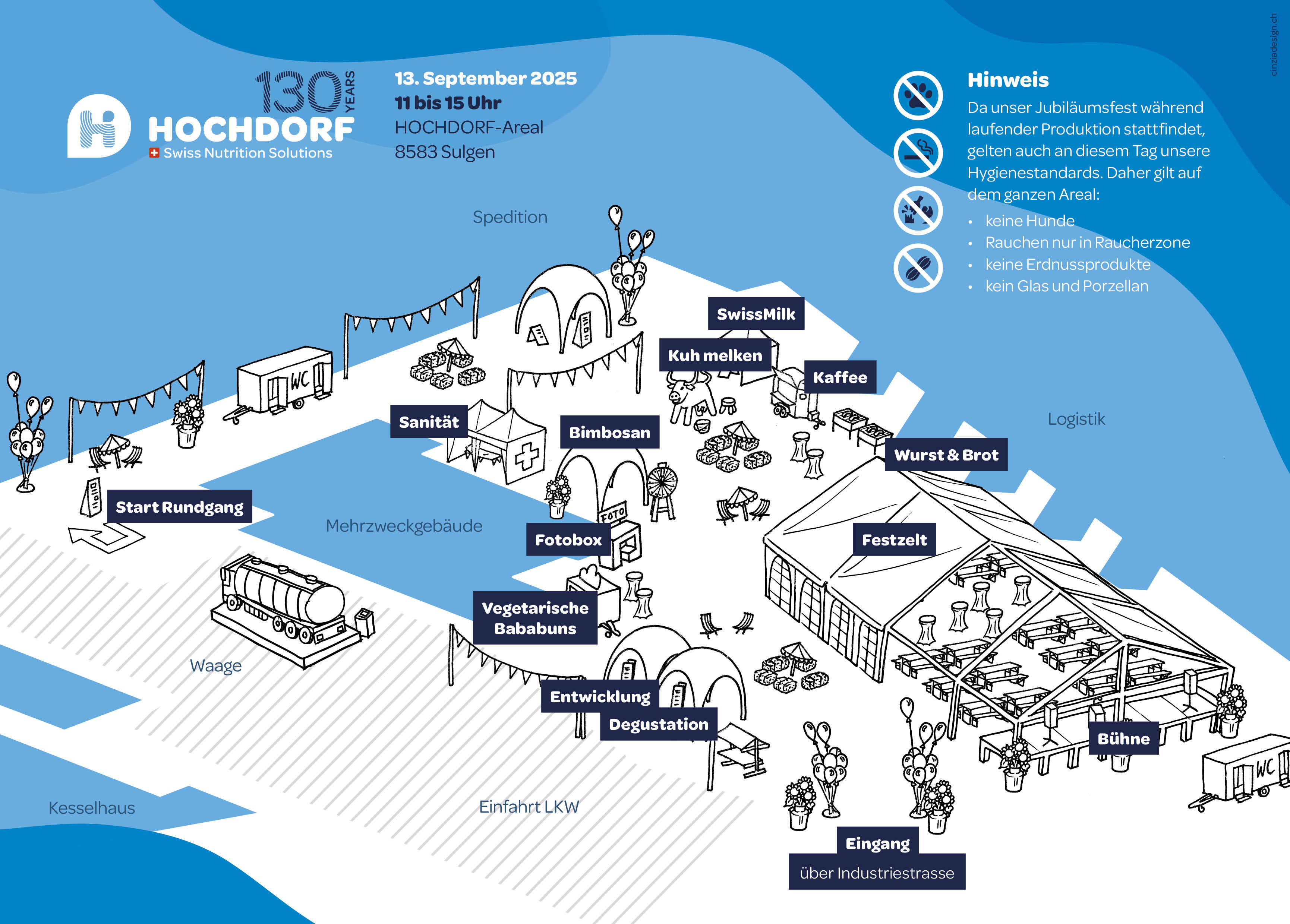 Hochdorf Plan Jubiläumsfest