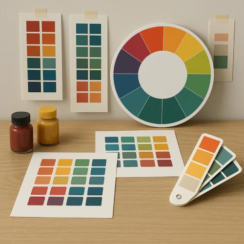 recherche colorimétrique pour l'identité graphique