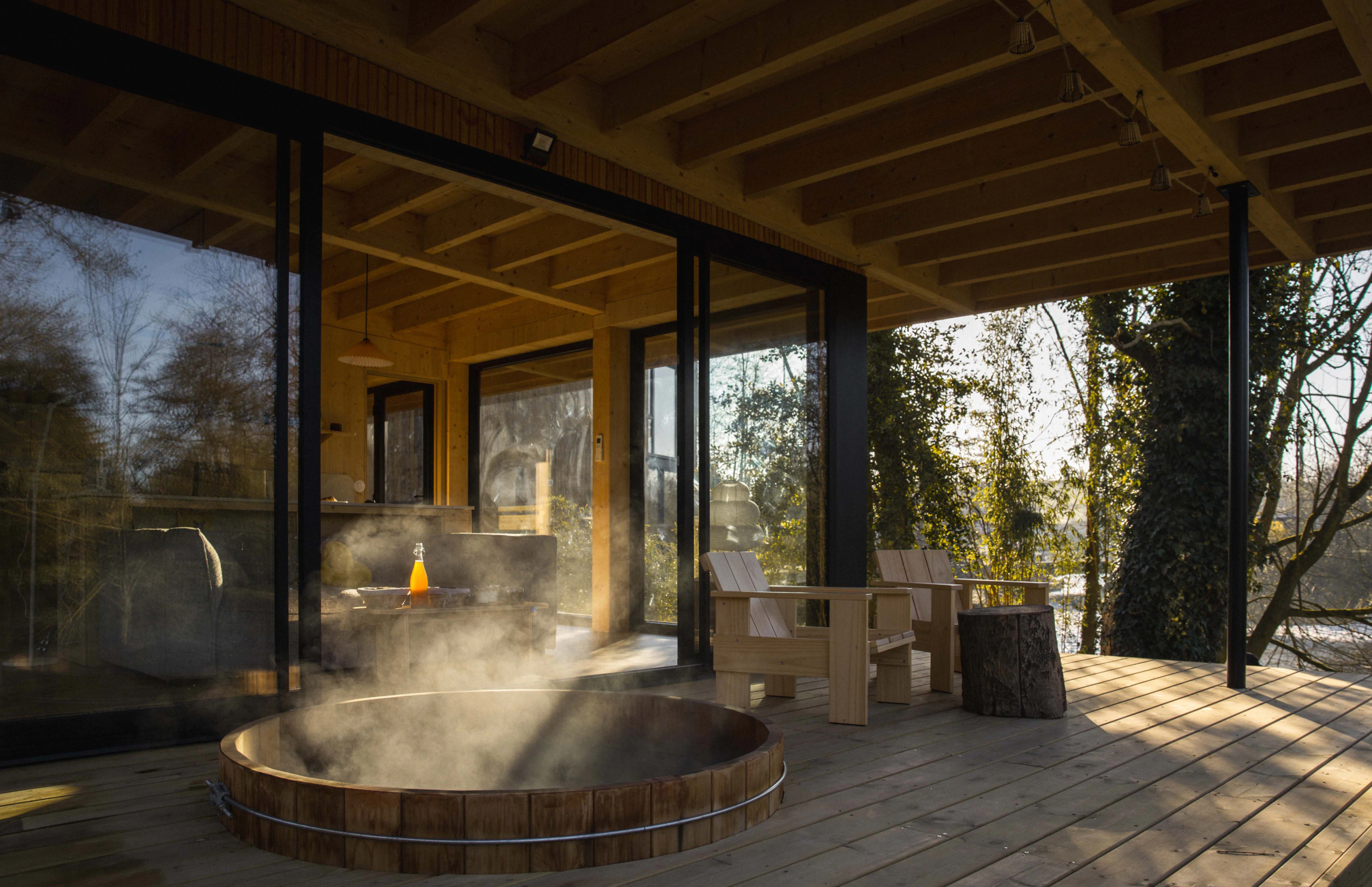 Cabanes au bord de la Canche