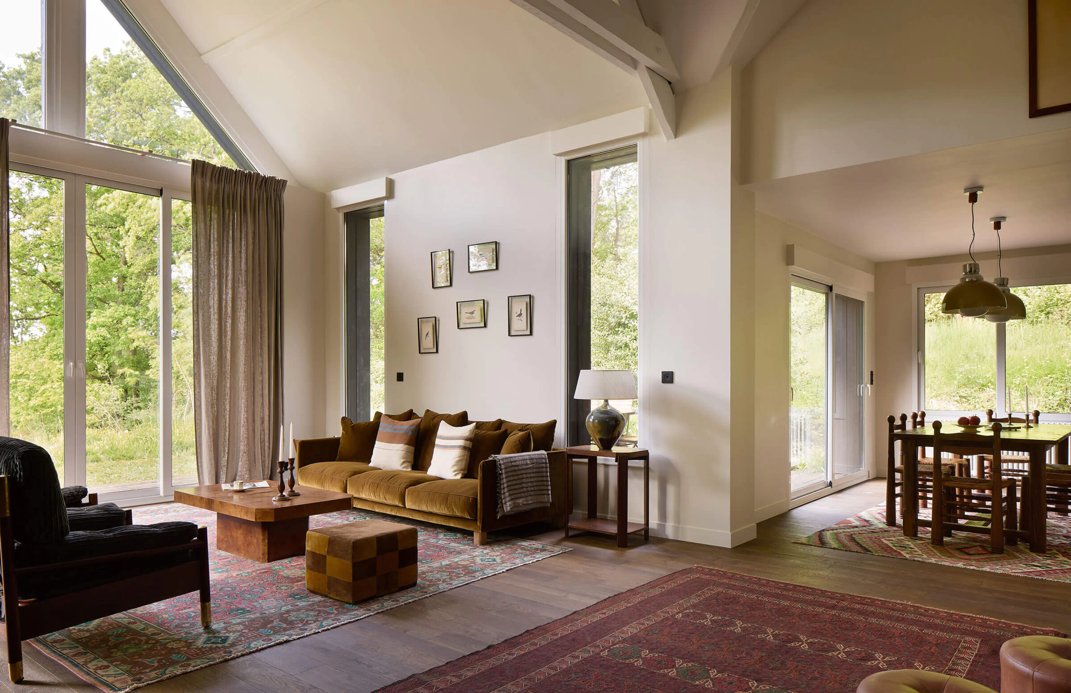 Un refuge au cœur de la forêt