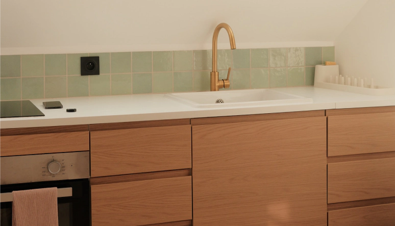 Suite avec cuisine, vue mer à Saint Martin