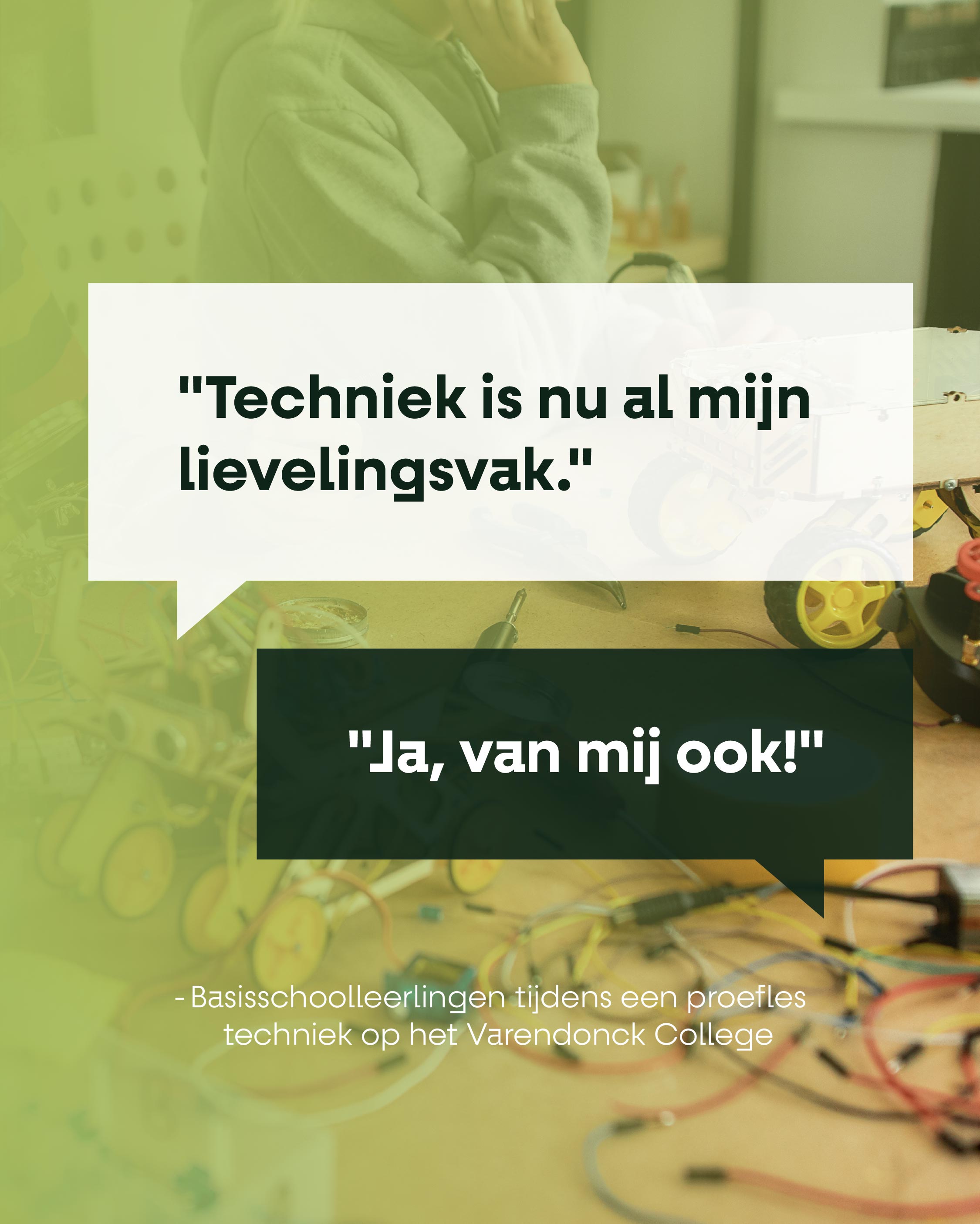 Techniek lievelingsvak