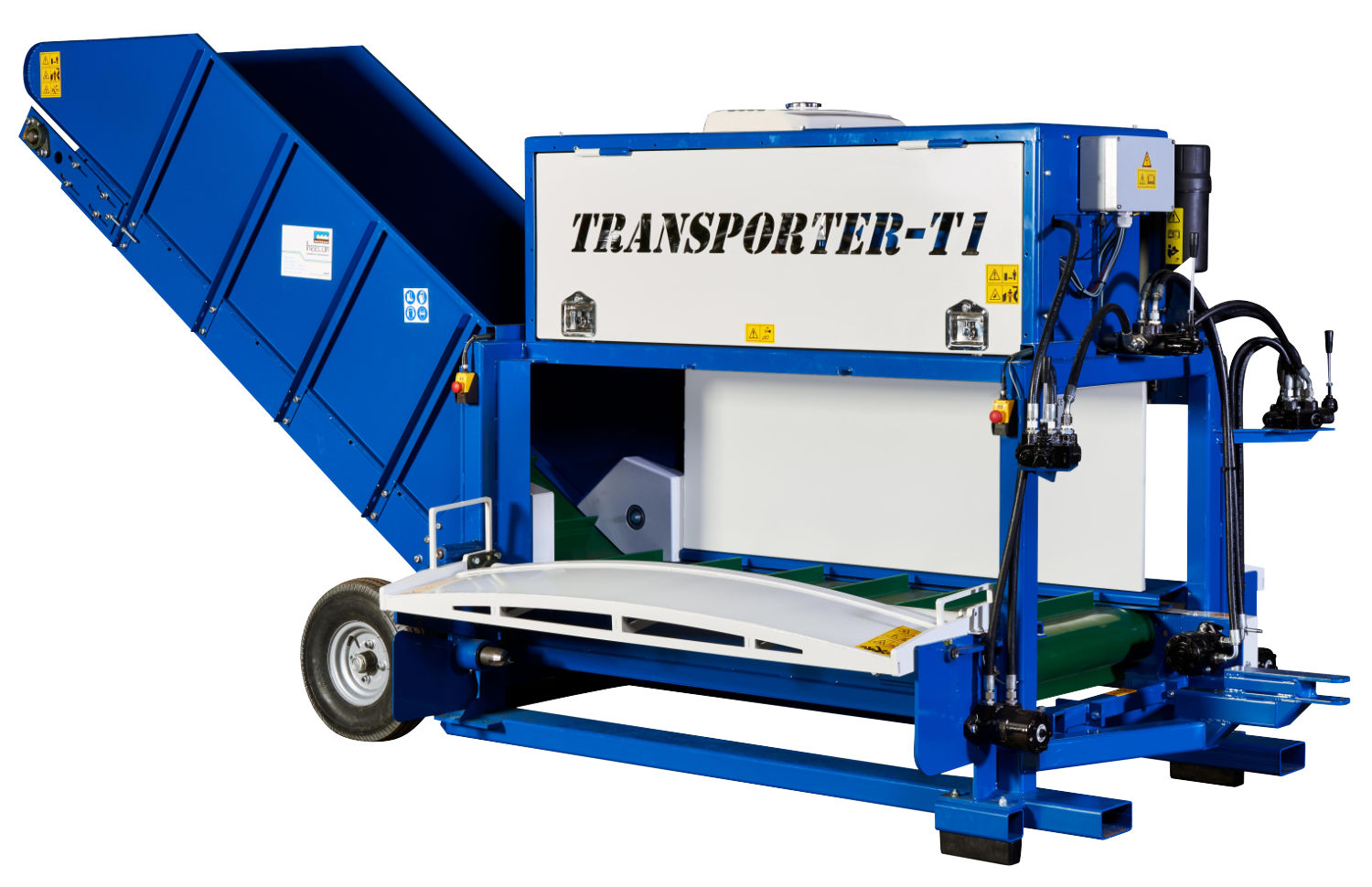 Heecon Transporter T1 (met wielen achter tractor)