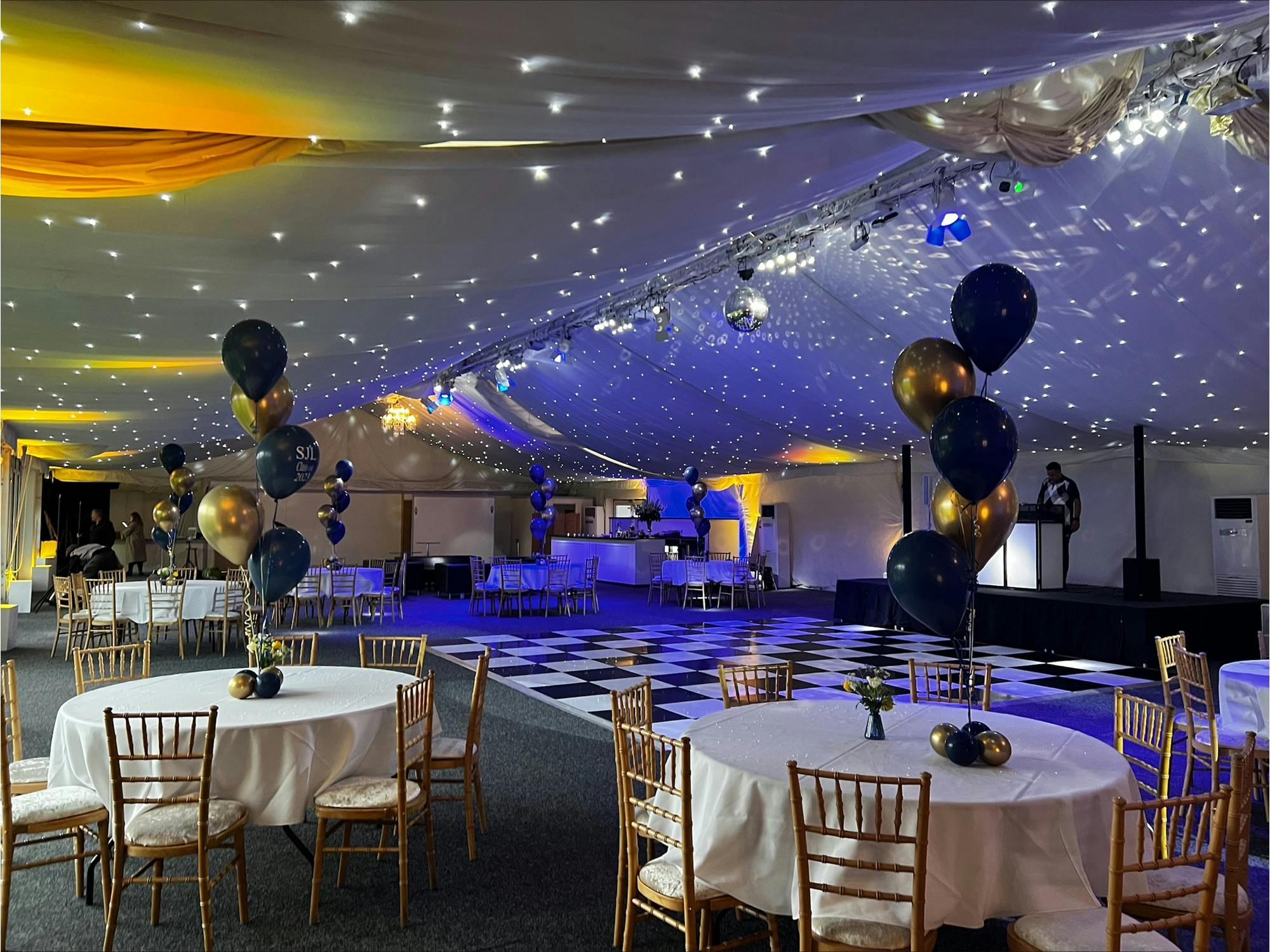 celestial wedding decor