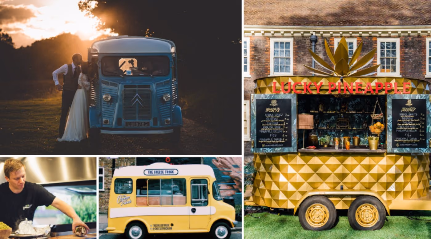 Wedding food trucks