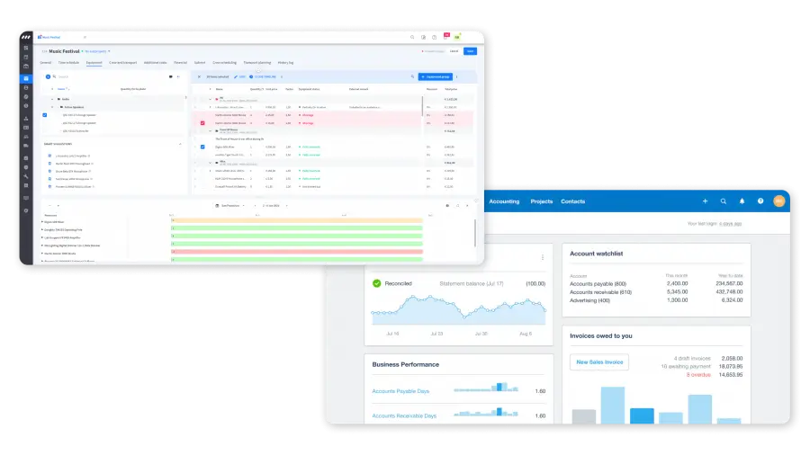 rentman + xero