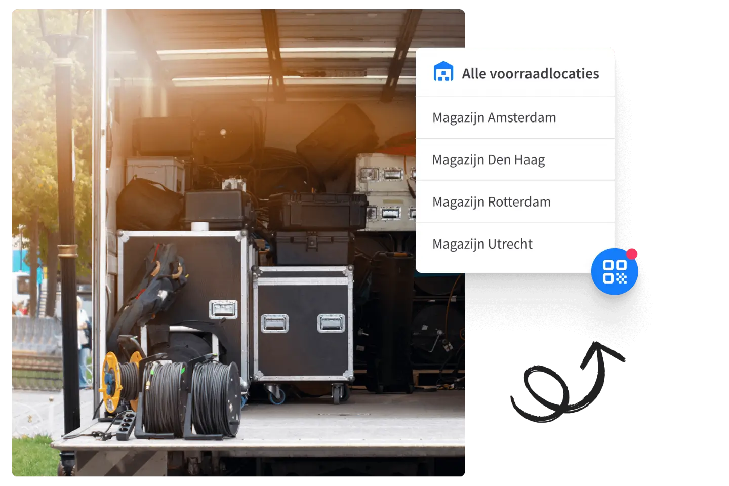Multiple warehouse management software-NL