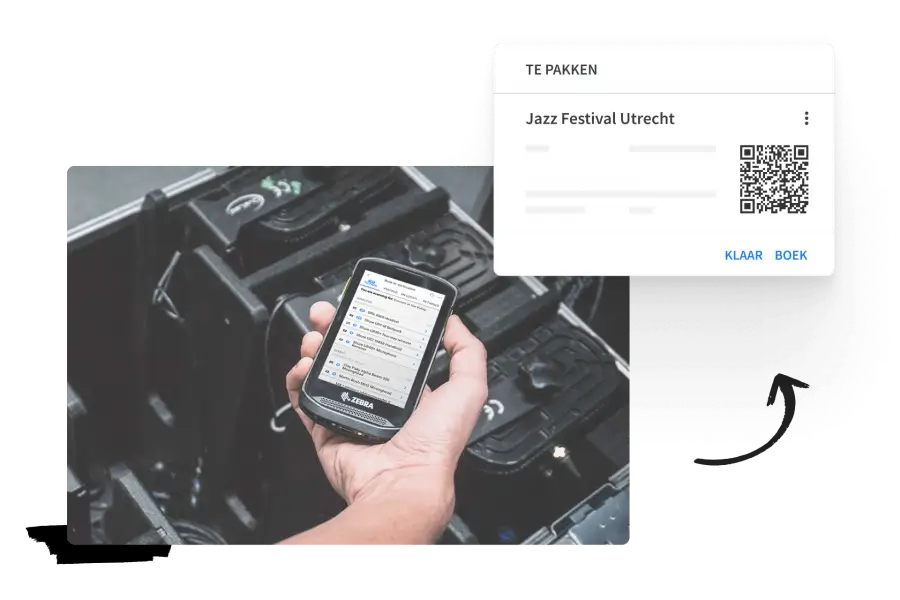 Book and return equipment from multiple locations to events-NL