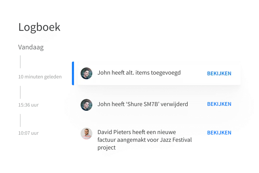 Logboek van wijzigingen