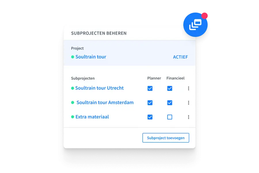 Maak een onderscheid tussen wat je plant en wat je berekent