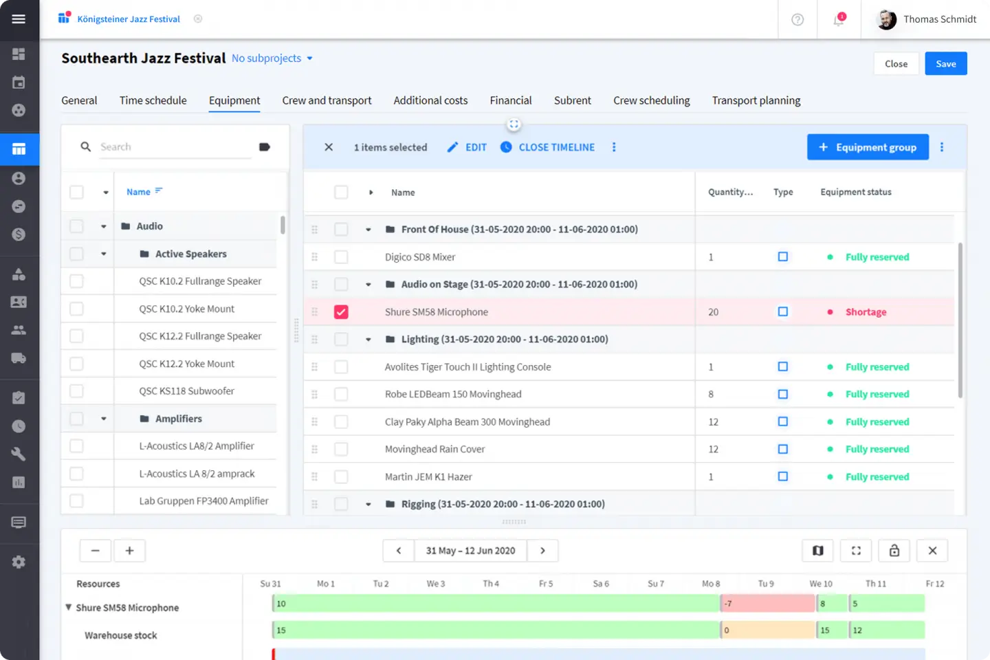 PM_2- Add equipment and jobs DE