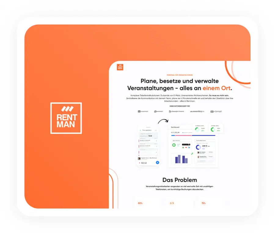 Rentman PDF Image —  event staffing — German