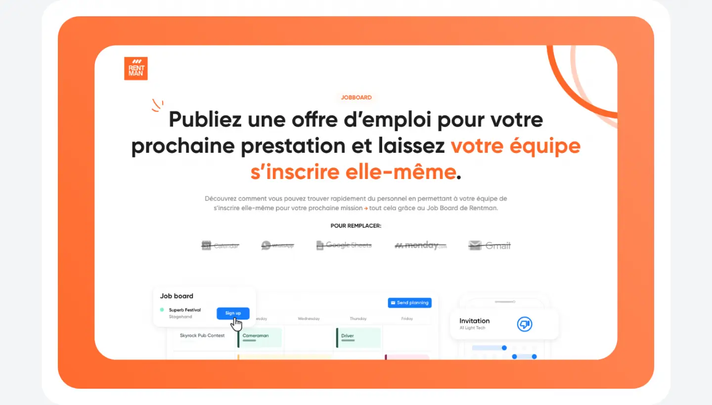 Rentman PDF Image —  job board — French – grey background