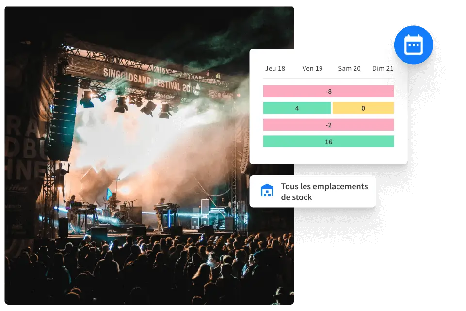 Logiciel de gestion de production audiovisuelle et événementielle